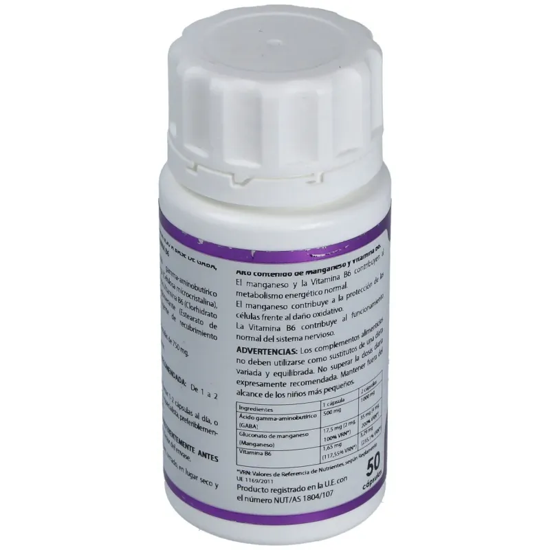 Holomega Gaba Plus 50 cápsulas | Farmacia Barata