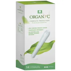 Organyc Tampon Super, 14 unidades.