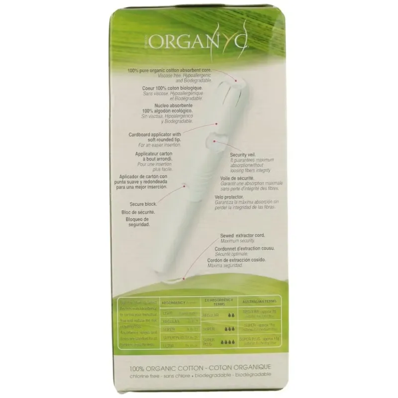 Organyc Tampon Super | Farmacia Barata