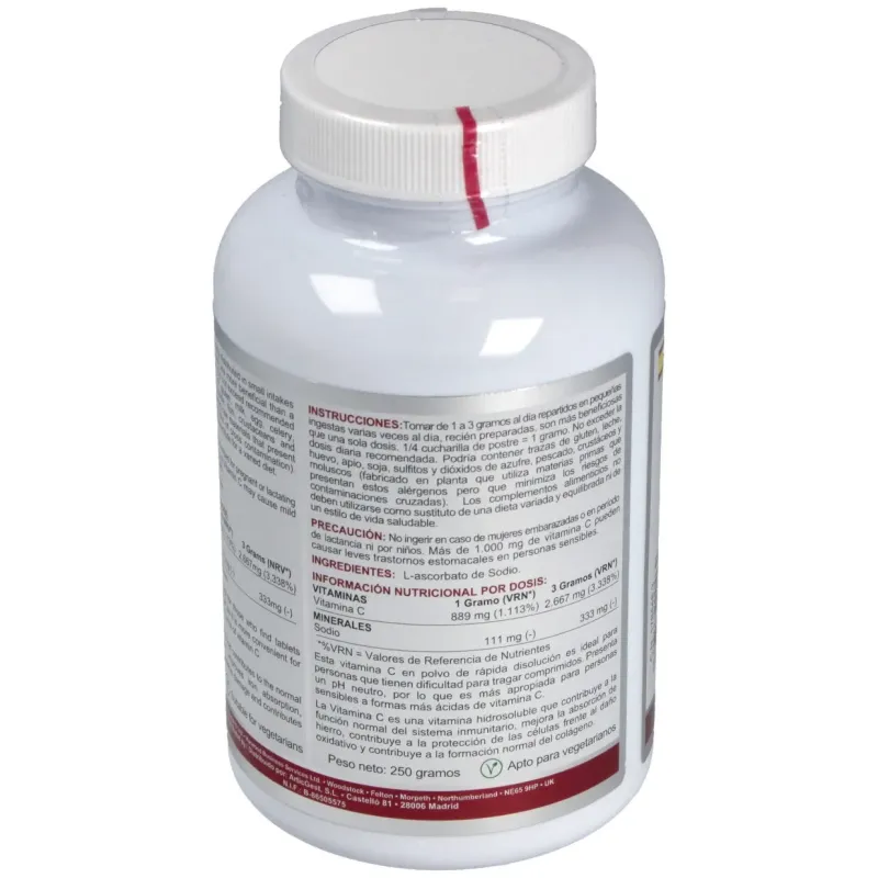 Ascorbato Sódico Airbiotic 250g | Farmacia Barata Ascorbato Sódico Airbiotic 250g | Farmacia Barata