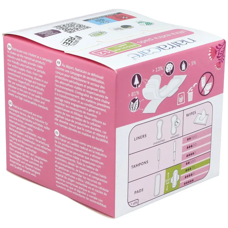 Natracare Compresa Ultra Extra Normal | Farmacia Barata Natracare Compresa Ultra Extra Normal | Farmacia Barata