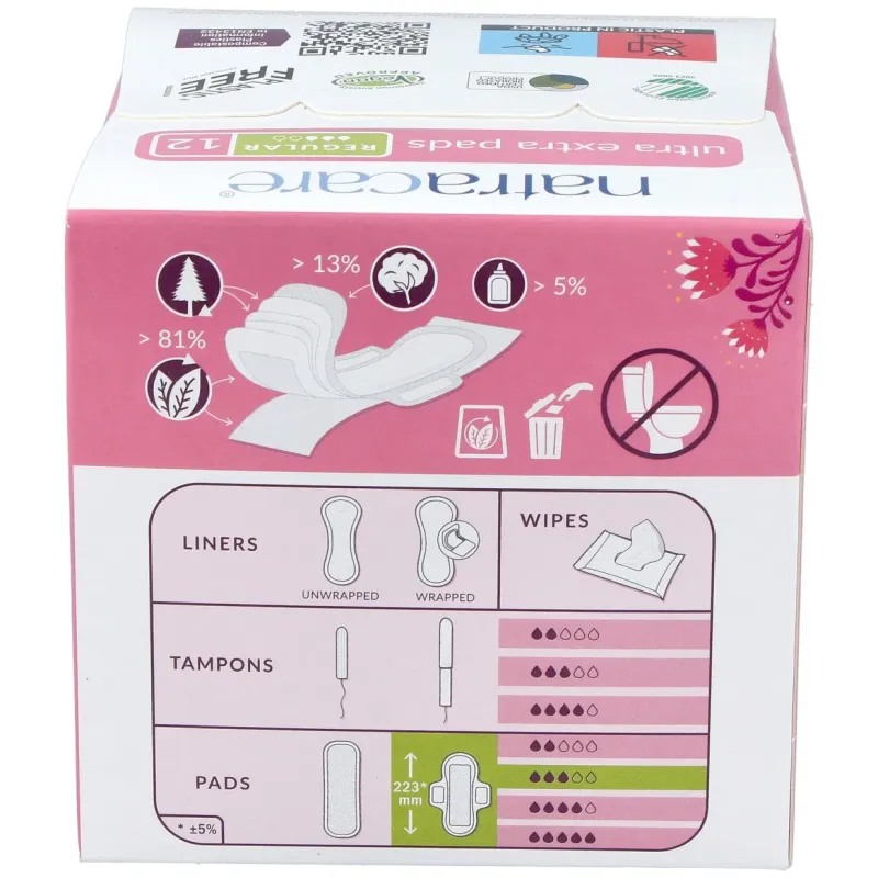 Natracare Compresa Ultra Extra Normal | Farmacia Barata Natracare Compresa Ultra Extra Normal | Farmacia Barata