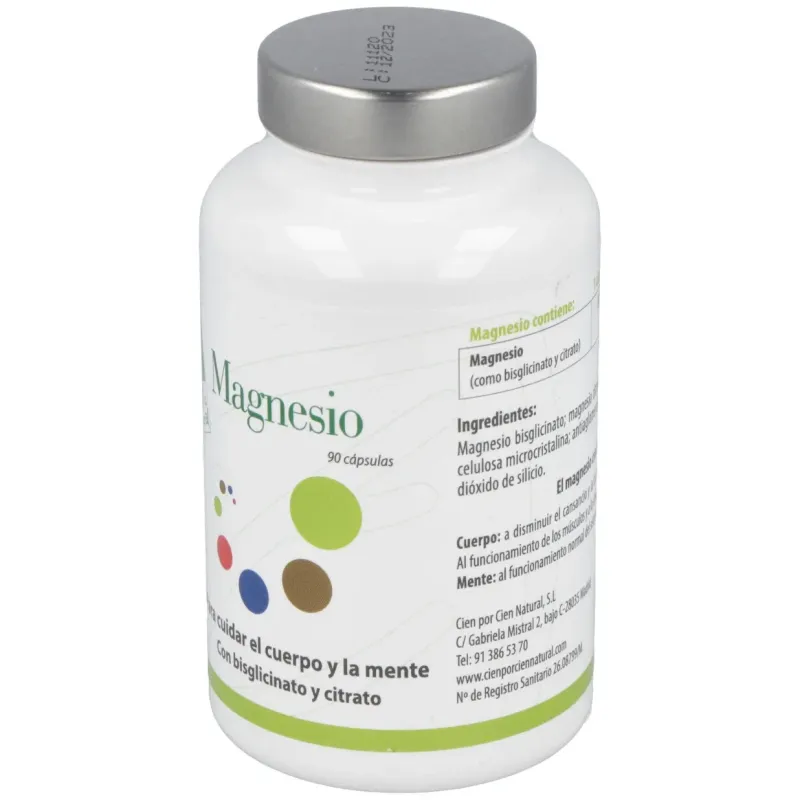 Magnesio 90cap 100% natural | Farmacia Barata Magnesio 90cap 100% natural | Farmacia Barata