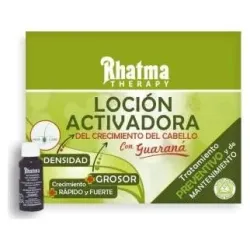 Rhatma Activador Crec. Capilar Guaraná, 4 viales.