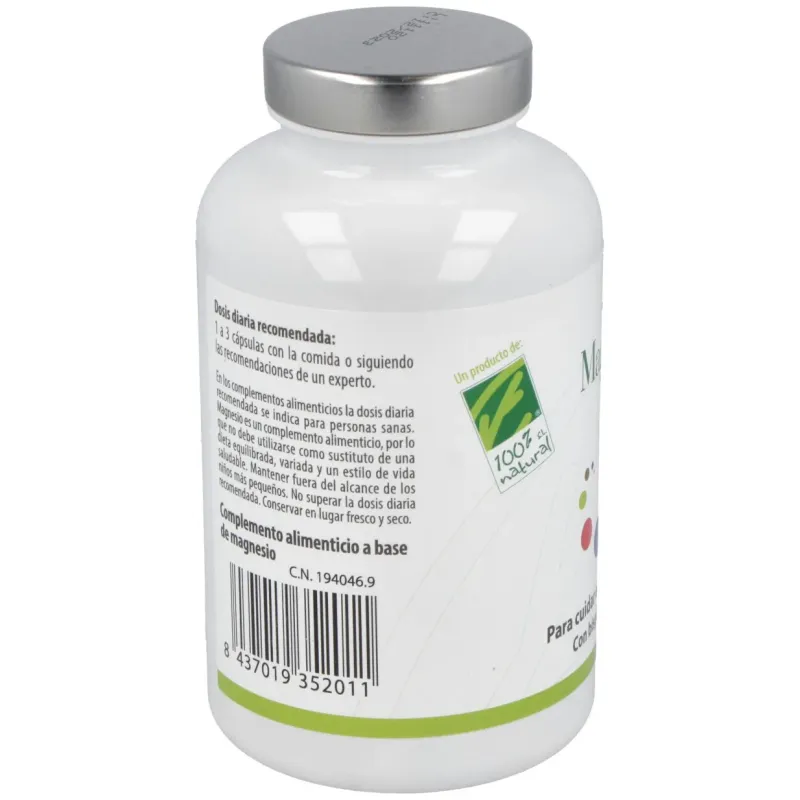 100% Natural Magnesio, 180 comprimidos | Farmacia Barata 100% Natural Magnesio, 180 comprimidos | Farmacia Barata