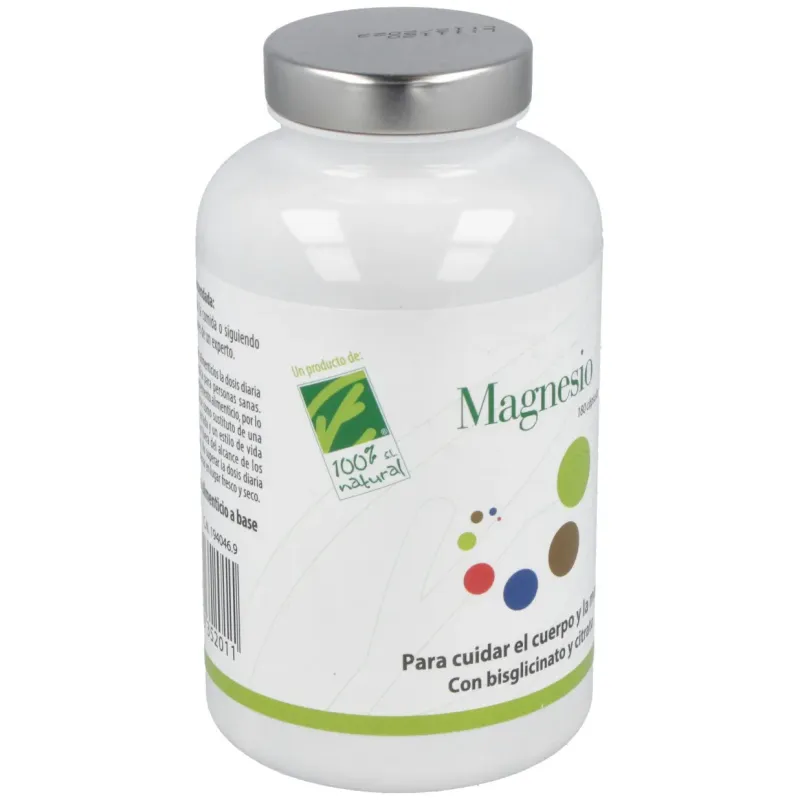 100% Natural Magnesio, 180 comprimidos | Farmacia Barata 100% Natural Magnesio, 180 comprimidos | Farmacia Barata