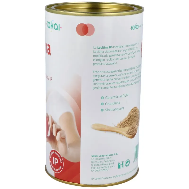 Sakai Lecitina Extra Soja IP 450g | Farmacia Barata