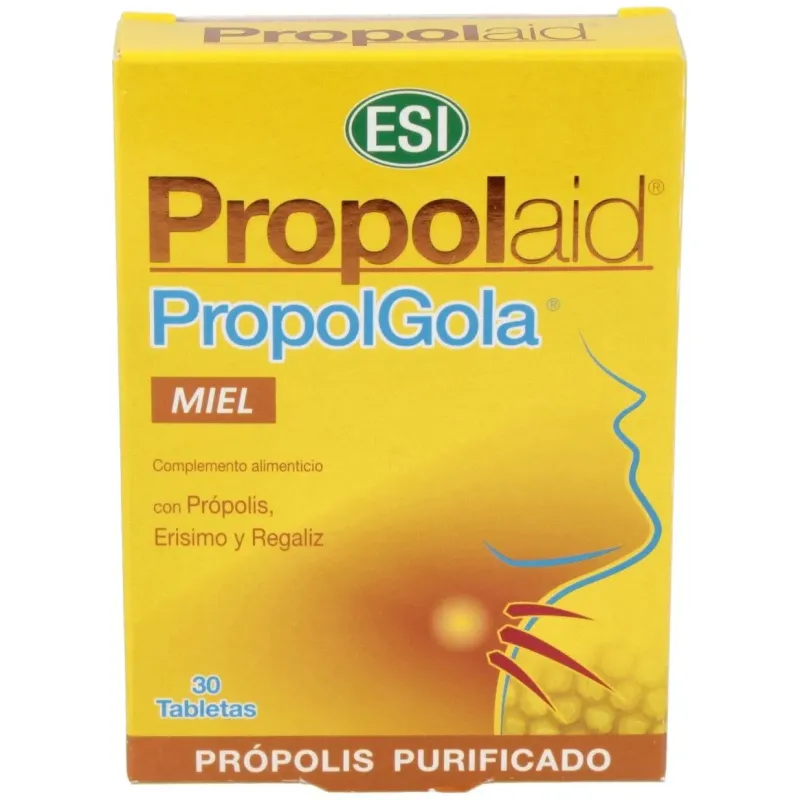 Propolaid Propolgola Miel 30 comprimidos | Farmacia Barata Propolaid Propolgola Miel 30 comprimidos | Farmacia Barata