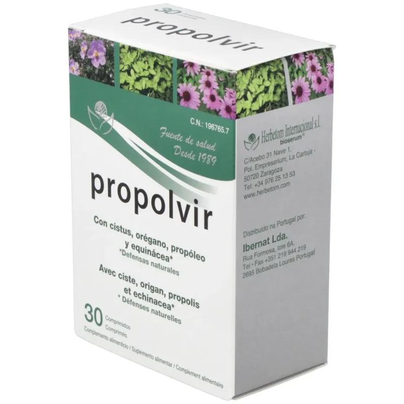 Bioserum Propolvir 30 Comprimidos | Farmacia Barata Bioserum Propolvir 30 Comprimidos | Farmacia Barata