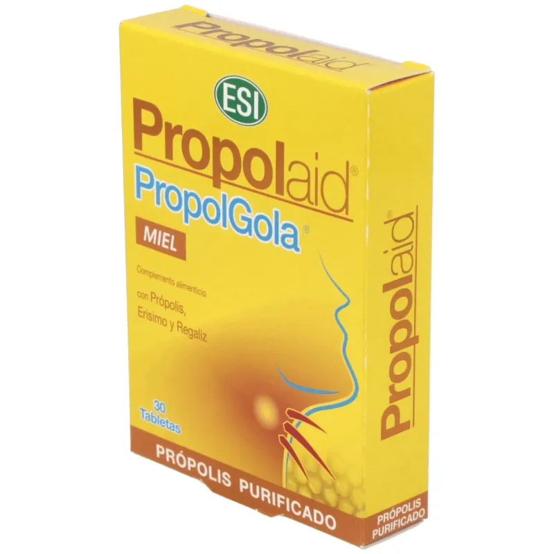 Propolaid Propolgola Miel 30 comprimidos | Farmacia Barata Propolaid Propolgola Miel 30 comprimidos | Farmacia Barata