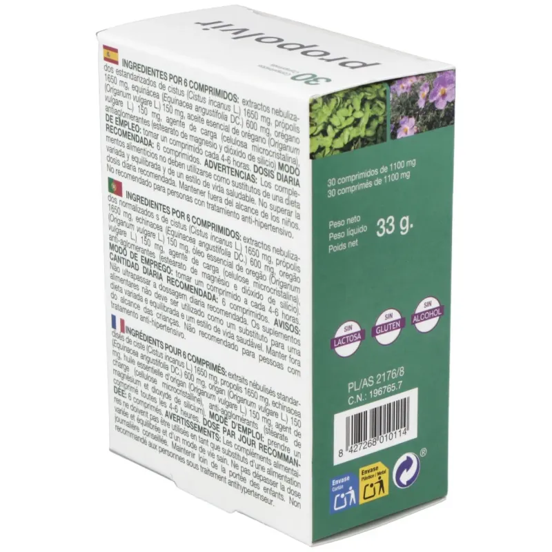 Bioserum Propolvir 30 Comprimidos | Farmacia Barata Bioserum Propolvir 30 Comprimidos | Farmacia Barata