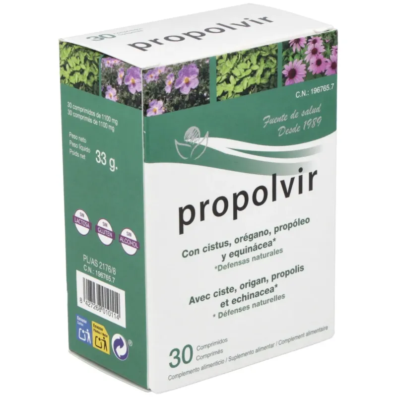 Bioserum Propolvir 30 Comprimidos | Farmacia Barata Bioserum Propolvir 30 Comprimidos | Farmacia Barata