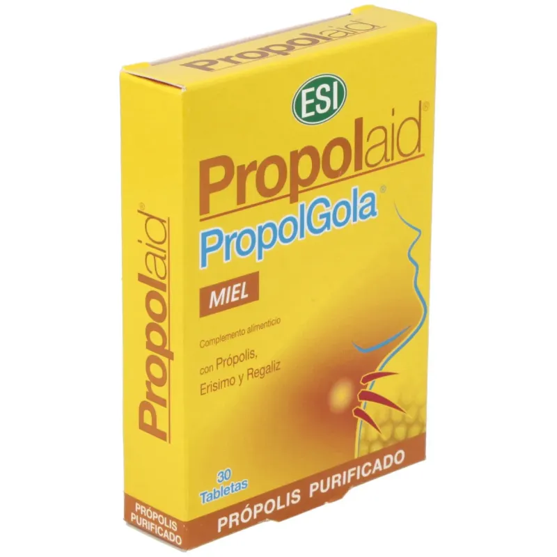 Propolaid Propolgola Miel 30 comprimidos | Farmacia Barata Propolaid Propolgola Miel 30 comprimidos | Farmacia Barata