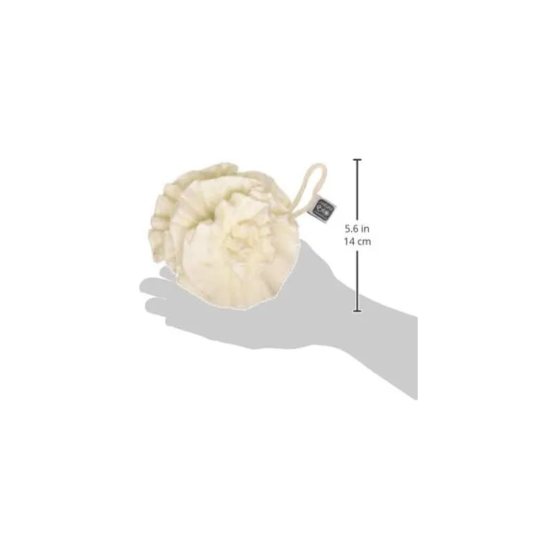 Naturabio Esponja Flor Bambú Algodón | Farmacia Barata