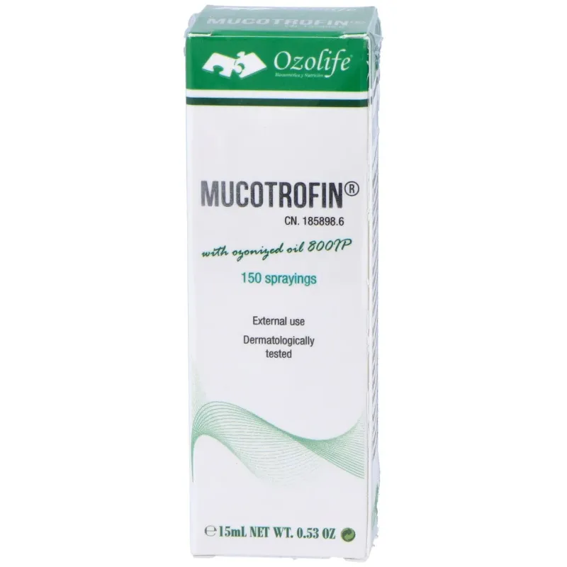Mucotrofin 800ip 15ml Ozolife | Farmacia Barata Mucotrofin 800ip 15ml Ozolife | Farmacia Barata