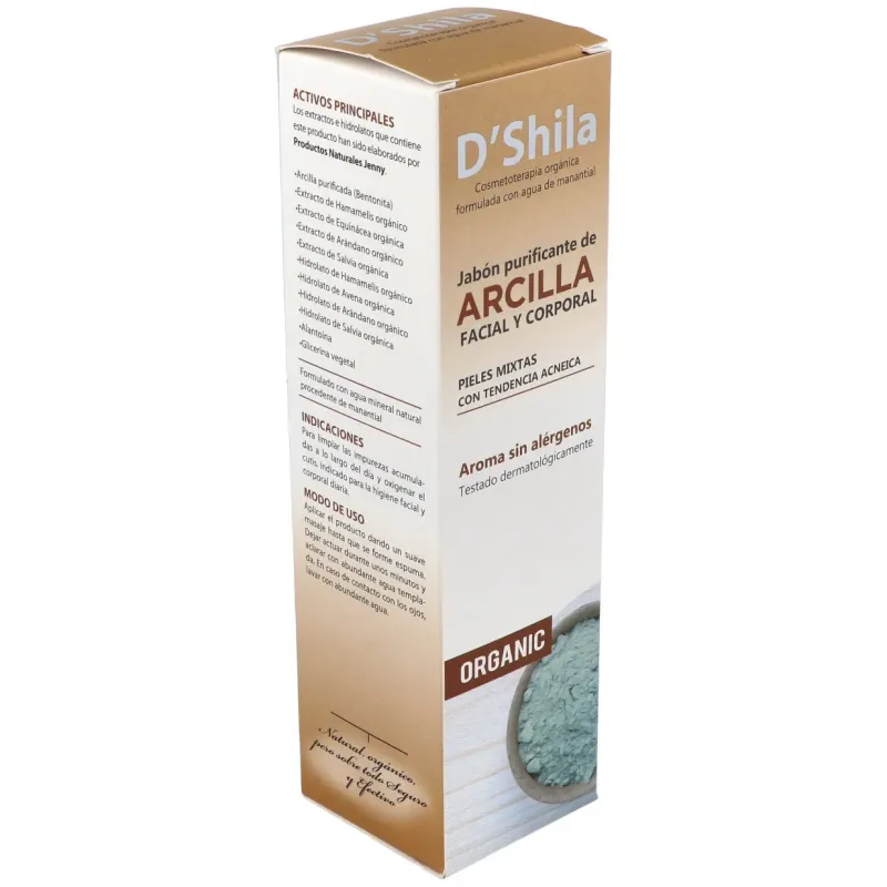 Shila Jabón Arcilla Purificante, 250 ml | Farmacia Barata