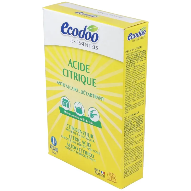 Ecodoo Ácido Cítrico 350g | Farmacia Barata