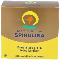 Marcus Rohrer Spirulina Recarga, 540 comprimidos