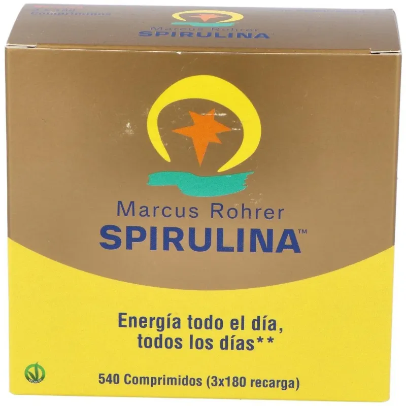 Marcus Rohrer Spirulina 540 comp | Farmacia Barata Marcus Rohrer Spirulina 540 comp | Farmacia Barata