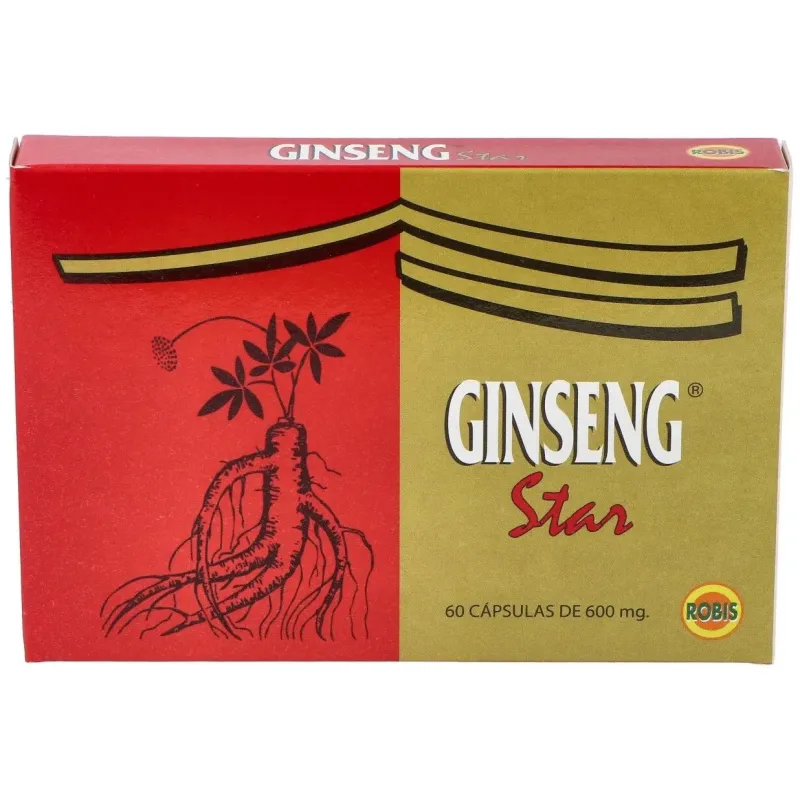 Robis Ginseng Star 60 cápsulas | Farmacia Barata Robis Ginseng Star 60 cápsulas | Farmacia Barata