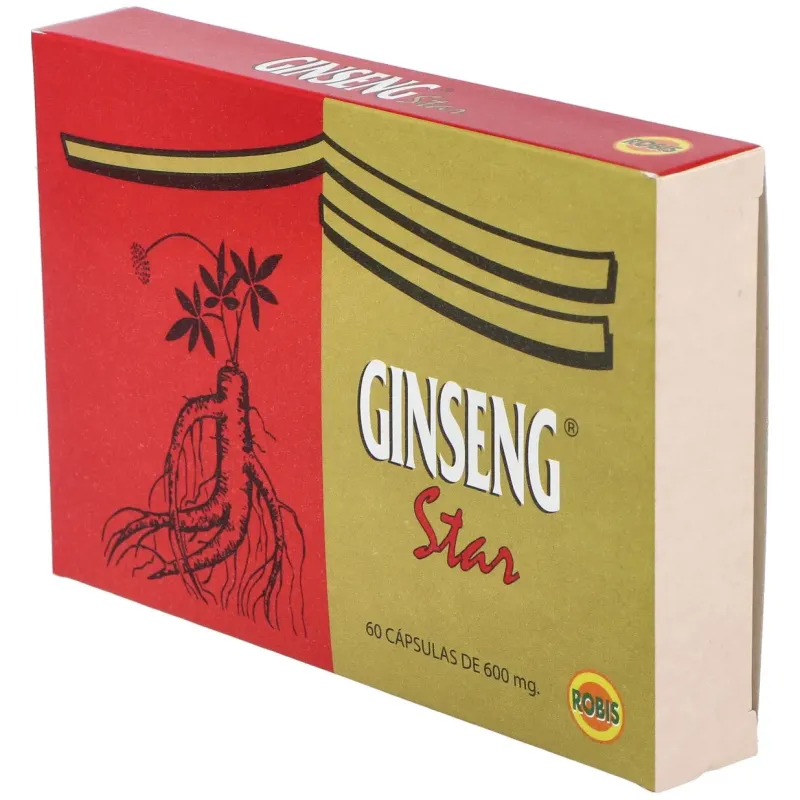 Robis Ginseng Star 60 cápsulas | Farmacia Barata Robis Ginseng Star 60 cápsulas | Farmacia Barata
