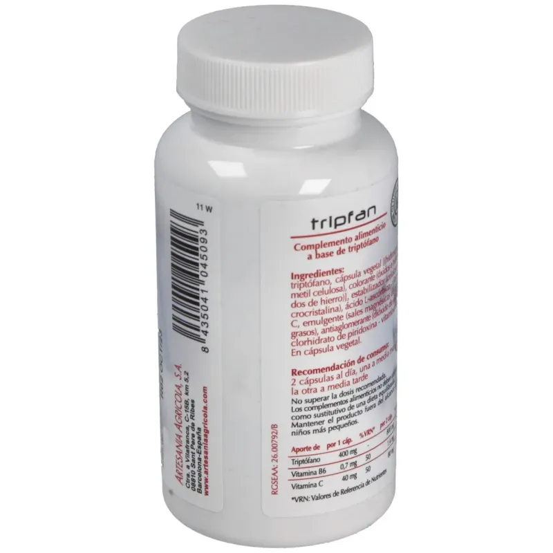 TRIPFAN 60cap. ART. AGRICOLA | Farmacia Barata