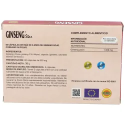 Robis Ginseng Star 60 cápsulas | Farmacia Barata Robis Ginseng Star 60 cápsulas | Farmacia Barata