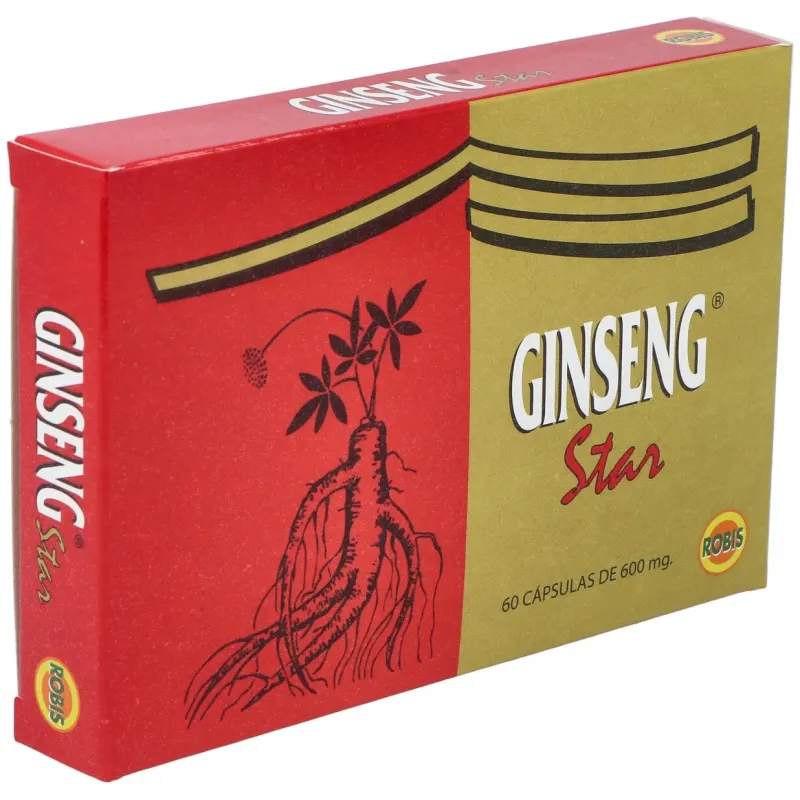 Robis Ginseng Star 60 cápsulas | Farmacia Barata Robis Ginseng Star 60 cápsulas | Farmacia Barata