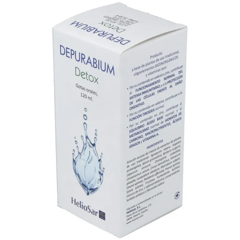 Depurabium 120 ml Heliosar | Farmacia Barata Depurabium 120 ml Heliosar | Farmacia Barata