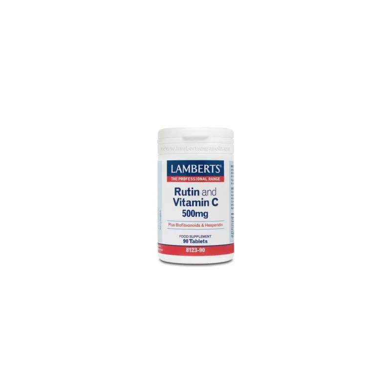 LAMBERTS Rutina y Vitamina C 500 mg, 90 comprimidos.