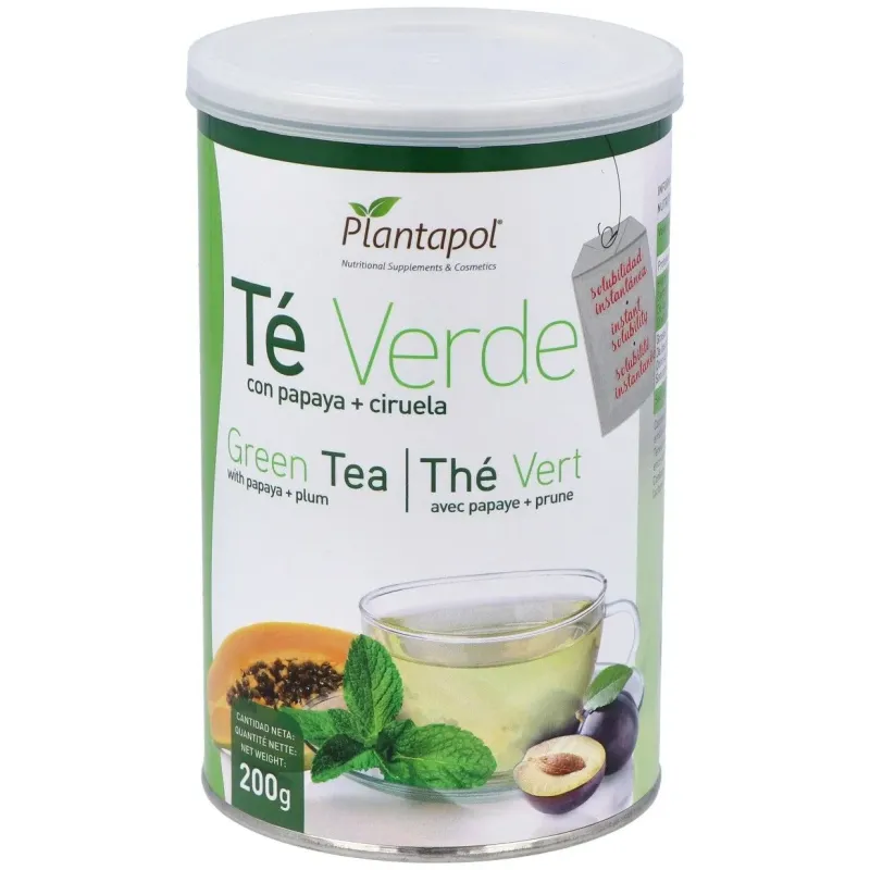 Plantapol Té Verde Papaya Insta, 200 g | Farmacia Barata Plantapol Té Verde Papaya Insta, 200 g | Farmacia Barata