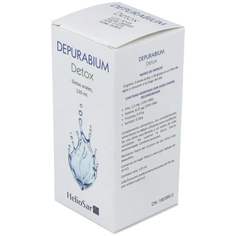 Depurabium 120 ml Heliosar | Farmacia Barata Depurabium 120 ml Heliosar | Farmacia Barata