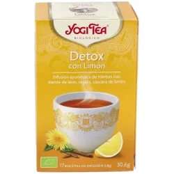 Yogi Tea Detox Limón, 17 sobres