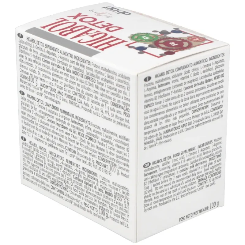 Higabol Detox 20 sobres | Farmacia Barata Higabol Detox 20 sobres | Farmacia Barata