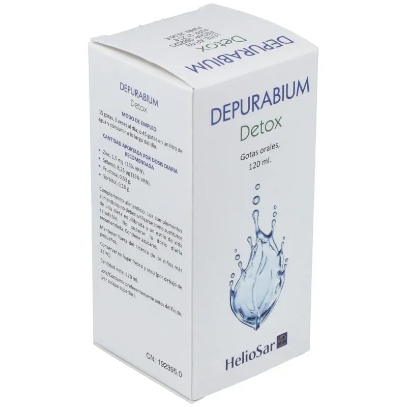Depurabium 120 ml Heliosar | Farmacia Barata Depurabium 120 ml Heliosar | Farmacia Barata