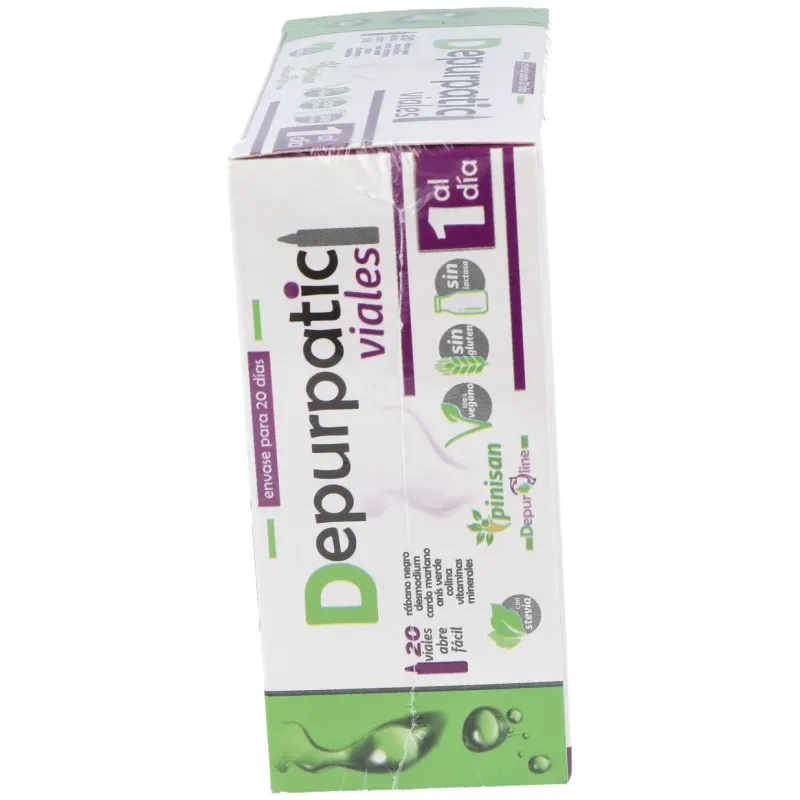 Pinisan Depurpatic 20 ampollas | Farmacia Barata