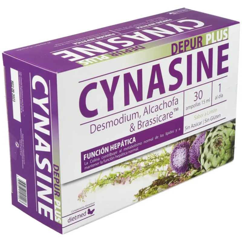 Dietmed Cynasine Depur Plus, 30 ampollas | Farmacia Barata Dietmed Cynasine Depur Plus, 30 ampollas | Farmacia Barata