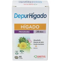 Ortis Depur Hígado, 60 comprimidos.