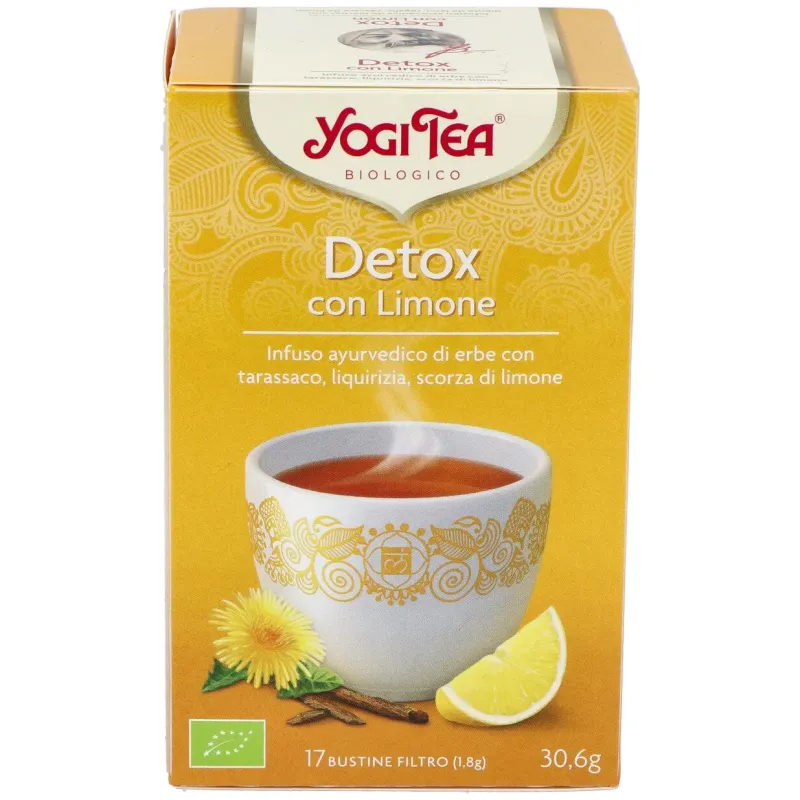 Yogi Tea Detox Limón 17 Sobres | Farmacia Barata Yogi Tea Detox Limón 17 Sobres | Farmacia Barata