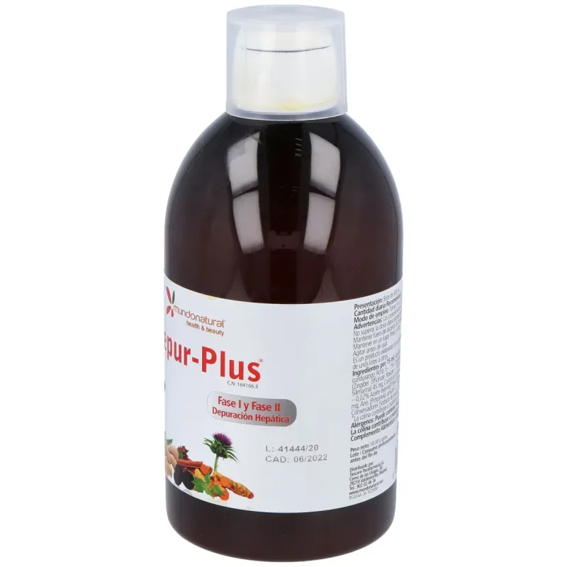 Depur Plus 500 ml Mundonatural | Farmacia Barata Depur Plus 500 ml Mundonatural | Farmacia Barata