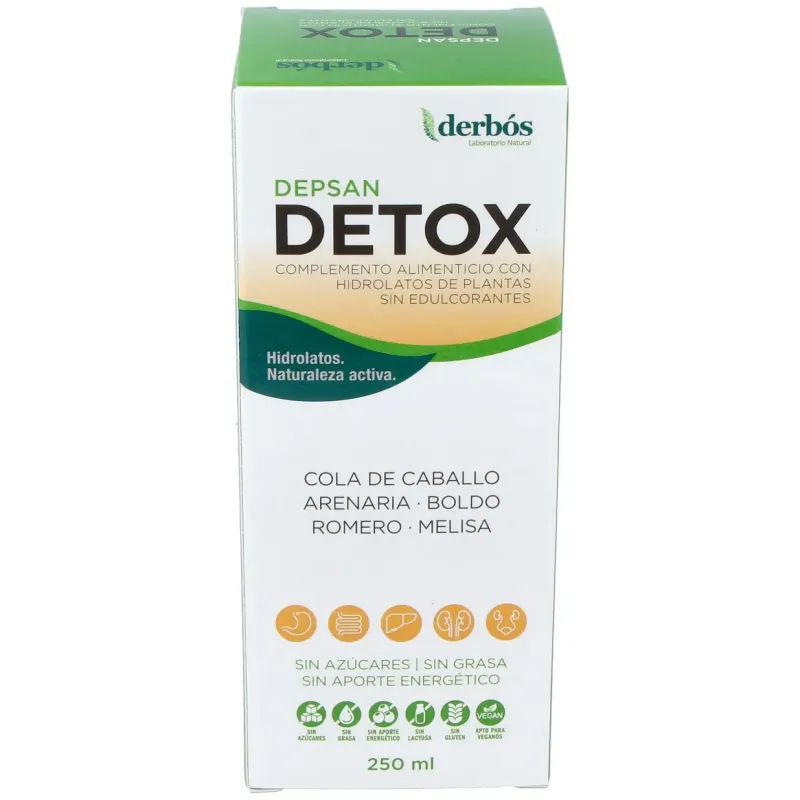 Depsan Detox 250 ml Derbos | Farmacia Barata Depsan Detox 250 ml Derbos | Farmacia Barata