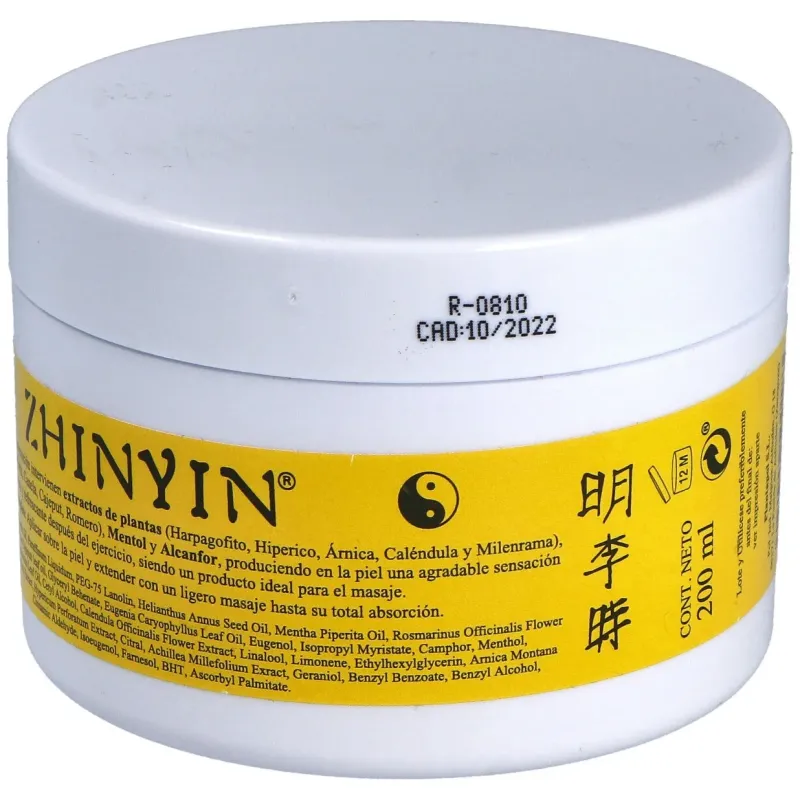 Zhinyin Crema de Masaje 200 ml | Farmacia Barata