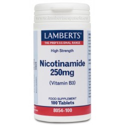 LAMBERTS Nicotinamida 250 mg, 100 comprimidos.