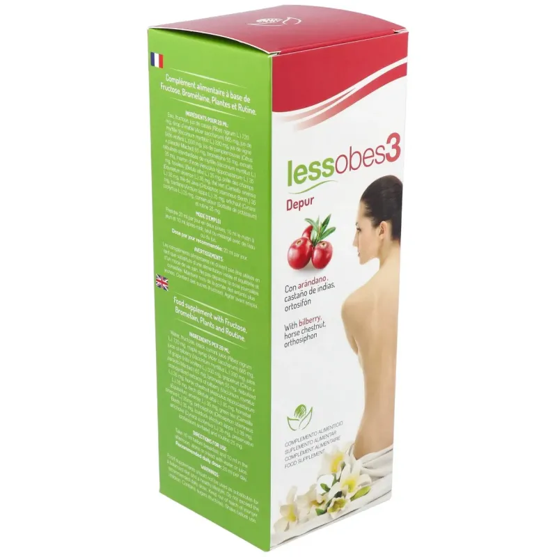 Bioserum Lessobes 3 Depur 250ml | Farmacia Barata