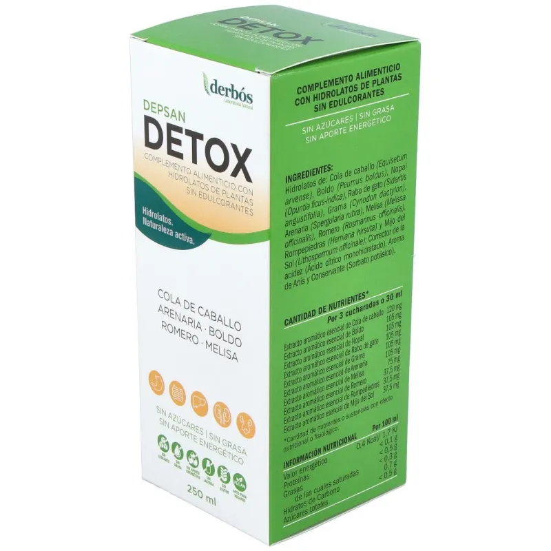 Depsan Detox 250 ml Derbos | Farmacia Barata Depsan Detox 250 ml Derbos | Farmacia Barata