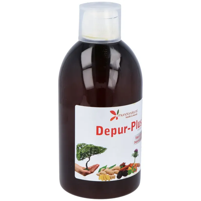 Depur Plus 500 ml Mundonatural | Farmacia Barata Depur Plus 500 ml Mundonatural | Farmacia Barata