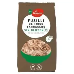 El Granero Fusilli Trigo Sarra, 500g bio sin gluten