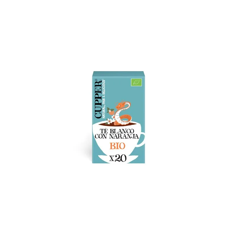 Infusión Té Blanco con Naranja BIO | Farmacia Barata