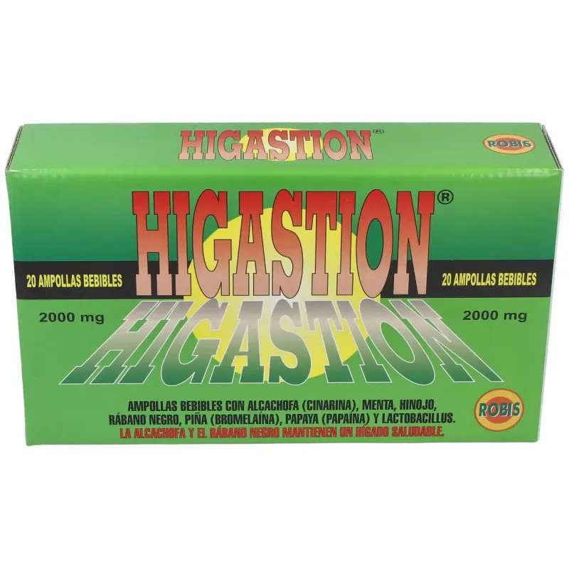Higastion 20 ampollas | Farmacia Barata Higastion 20 ampollas | Farmacia Barata