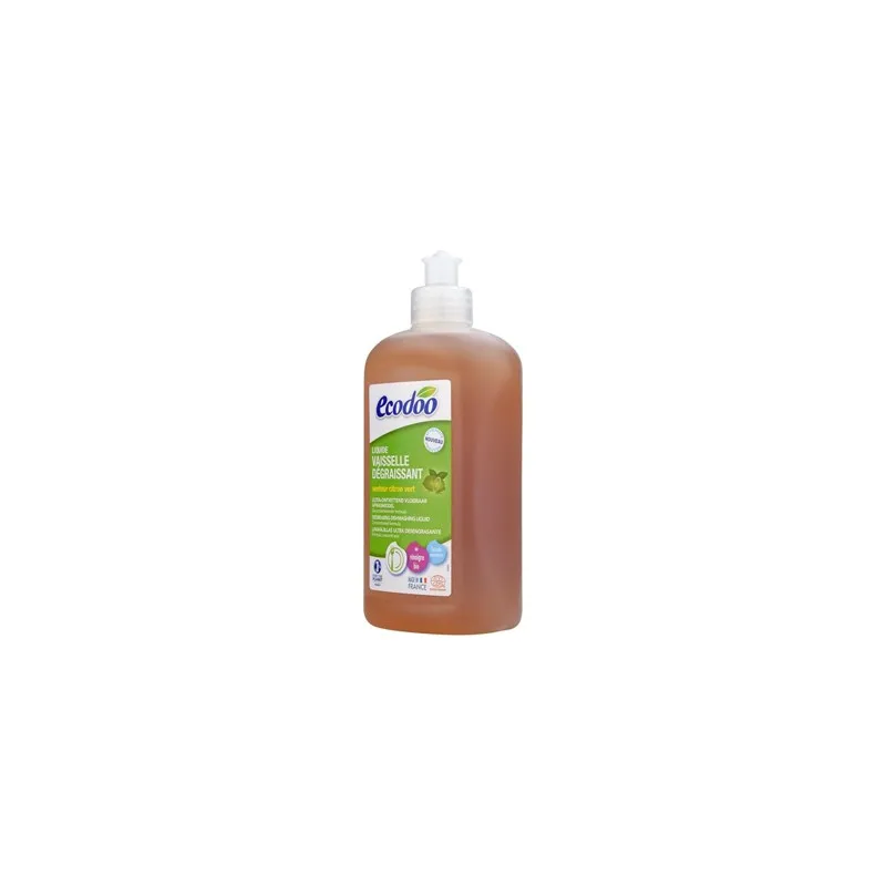 Lavavajillas Limón Verde 500ml Ecodoo | Farmacia Barata
